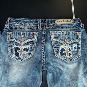 Rock Revival Blue Boot Cut Jeans